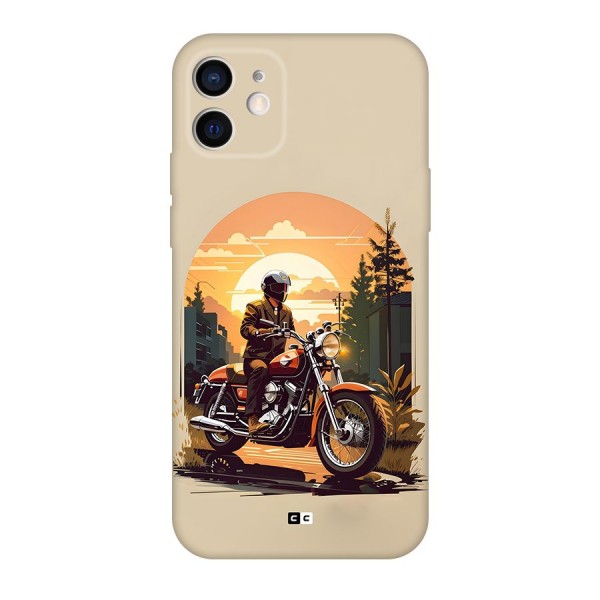 Vintage Bike Art Back Case for iPhone 12 Pro